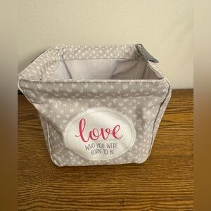 Thirty-One Littles Carry-All Caddy - Grey Lil Scribble NWT